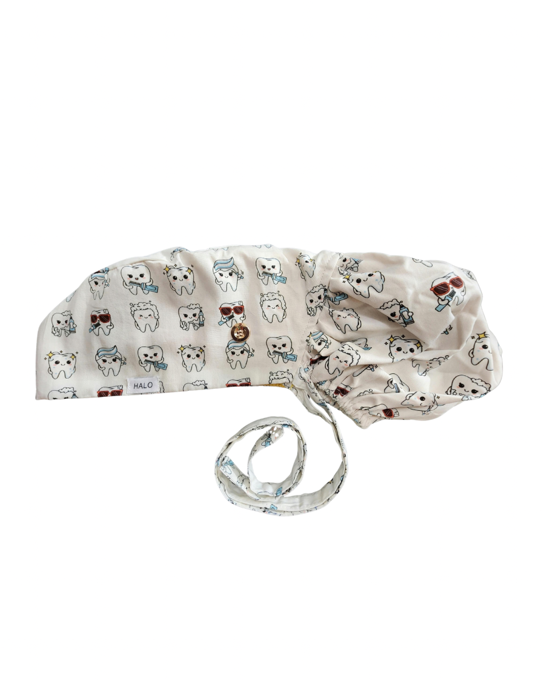 Gleam Satin Lined Scrub Cap for Long Hair