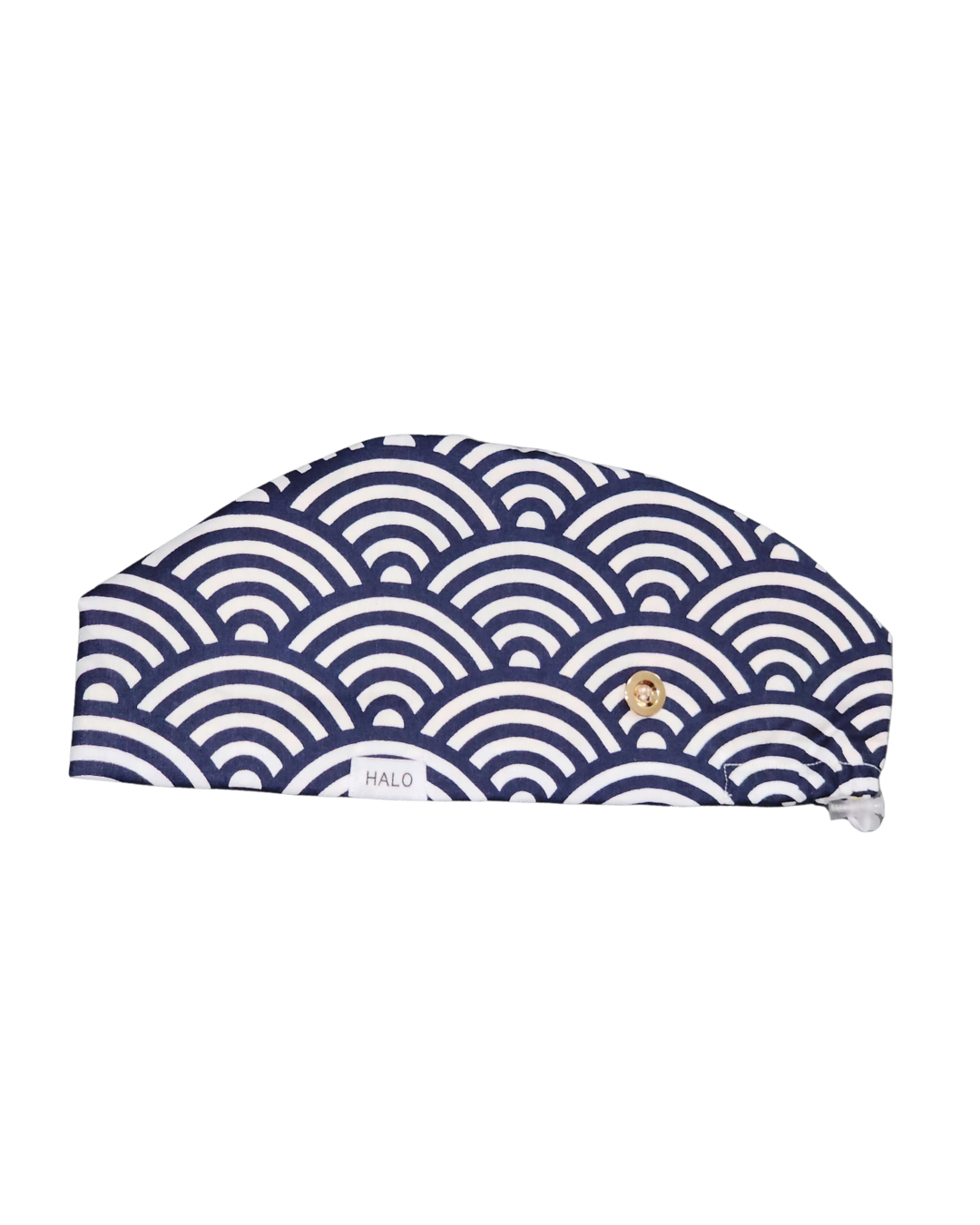 Indigo Satin Lined Scrub Cap